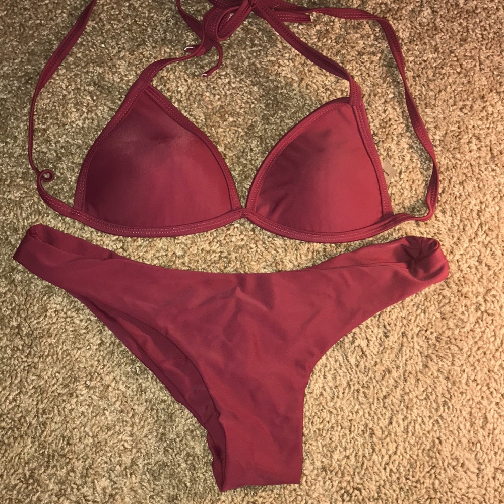 Red bikini